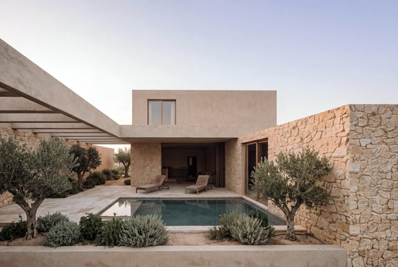 Private residence in Bounaria, Koroni, Greece